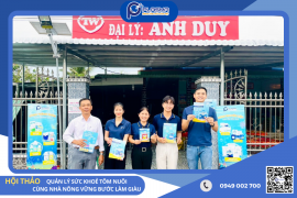 HỘI THẢO | QUẢN LÝ SỨC KHOẺ TÔM NUÔI – CÙNG NHÀ NÔNG VỮNG BƯỚC LÀM GIÀU