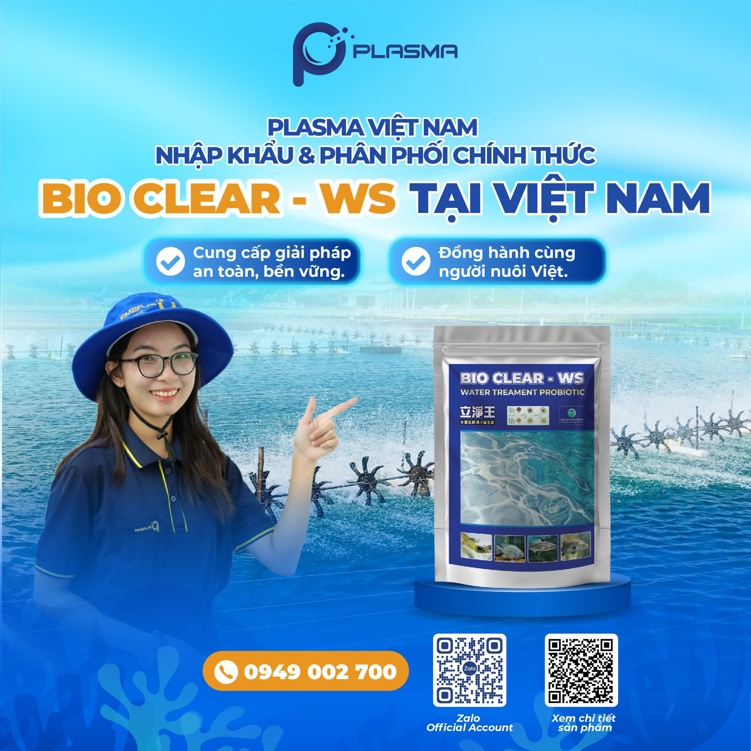 Liên hệ ngay Plasma Việt Nam để được hỗ trợ và tư vấn Bio Clear - WS