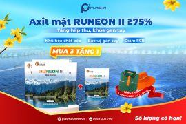 [MUA 3 TẶNG 1] Axit mật RUNEON II ≥75% – Tăng hấp thu, khỏe gan tụy
