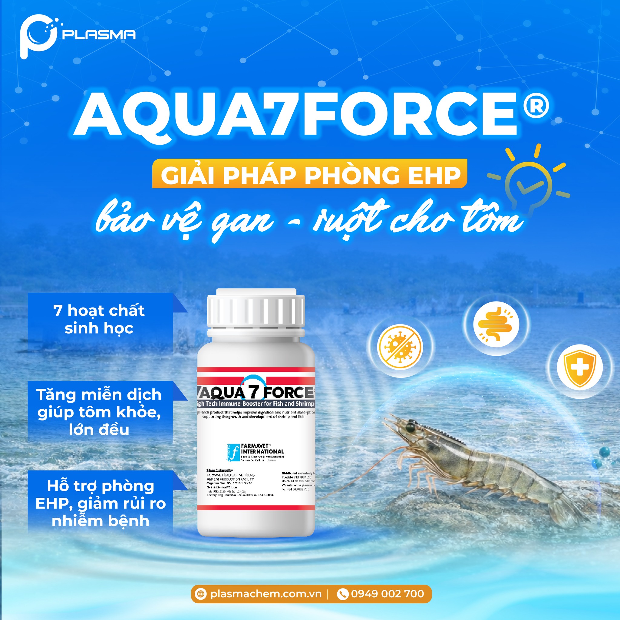 Aqua 7 Force (7 Lực) giải pháp phòng EHP hiệu quả