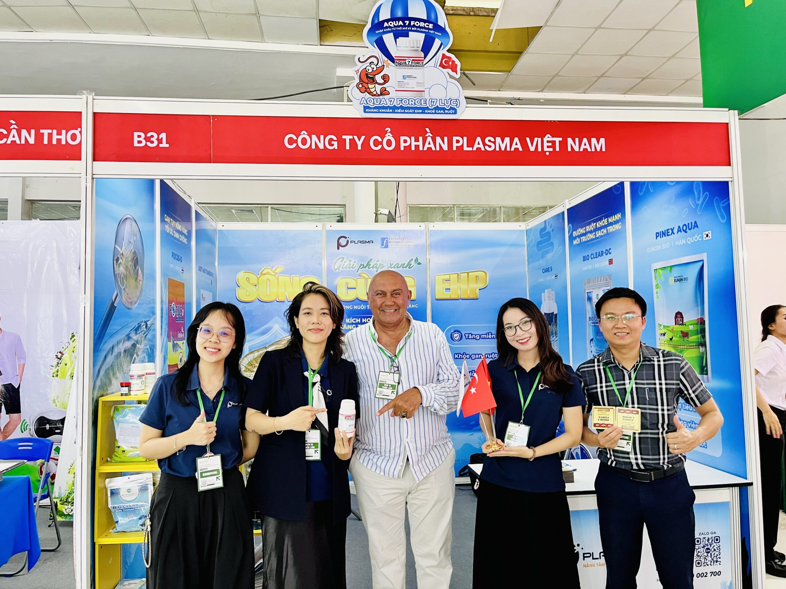 Plasma Việt Nam tại Hội chợ VietAgros 2026.