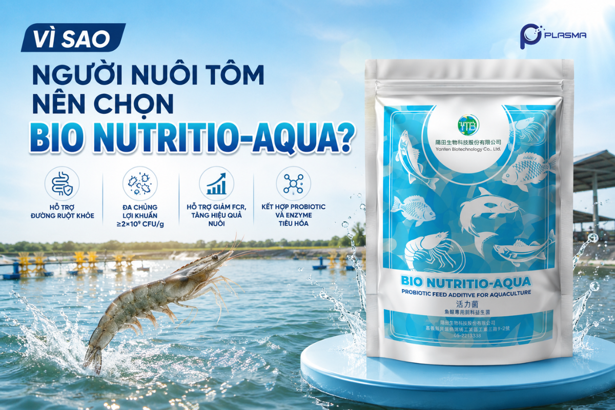 Bio Nutritio Aqua - Hỗ trợ cải thiện đường ruột cho tôm cá